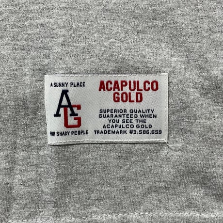 ACAPULCO GOLD　SCALE L/S TEE (GREY)