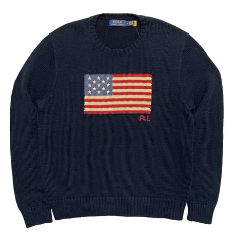 POLO RALPHLAUREN　"USA FLAG" SWEATER