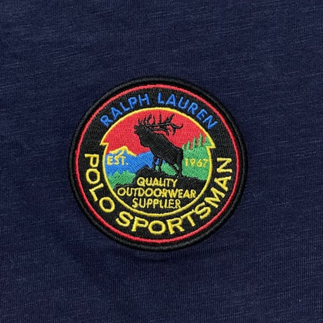 POLO COUNTRY RALPHLAUREN　 "POLO SPORTSMAN" L/S TEE (NAVY)