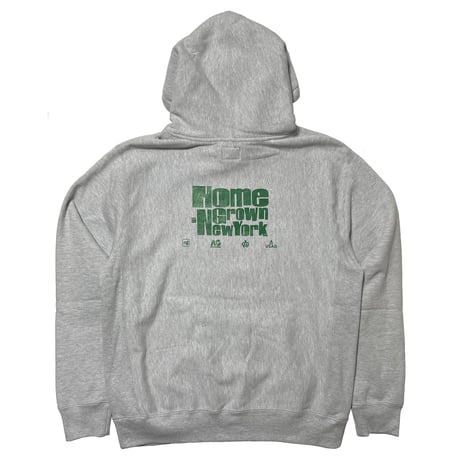 ACAPULCO GOLD　NINE-SEVEN PULLOVER HOODIE (HEATHER GREY)