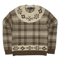 POLO RALPHLAUREN　"WOOL-LINEN" SWEATER