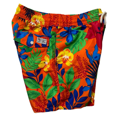 POLO RALPHLAUREN　"ALOHA" SWIM SHORTS