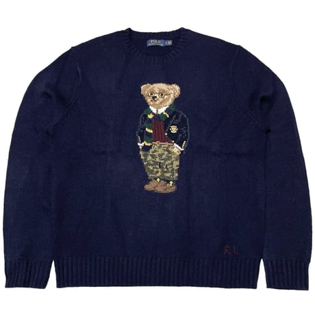 POLO RALPHLAUREN　"PPEPPIE POLO BEAR" SWEATER