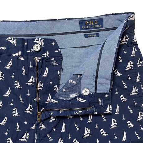 POLO RALPHLAUREN　"YACHT PATTERN" SHORT PANTS