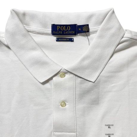 POLO RALPHLAUREN　"PONY" POLO SHIRT(WHITE)