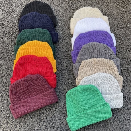 COLUMBIA KNIT　"COTTON" KNIT CAP