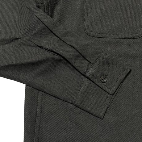 FIVE BROTHER　WORK SHIRTS (BLACK PLAIN)