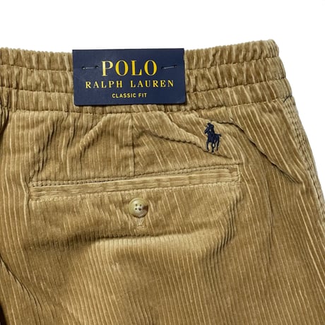 POLO RALPHLAUREN　"CLASSIC FIT" CORDUROY EASY PANTS