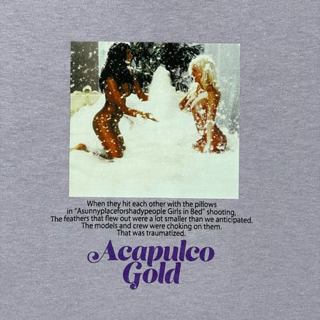 ACAPULCO GOLD　 "ENT" S/S Tee (LAVENDER)