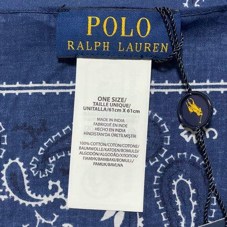 POLO RALPHLAUREN　"POLO BEAR" BANDANA