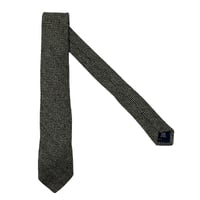 POLO RALPHLAUREN　 "HERRINGBONE" MELTON TIE (GREY)