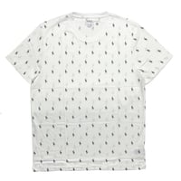 POLO RALPHLAUREN　"PONY PATTERN" S/S TEE