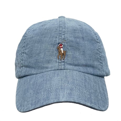 POLO RALPHLAUREN　"CHAMBRAY" BASEBALL CAP