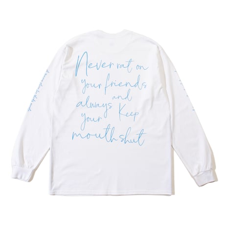 ACAPULCO GOLD　 "TWO THINGS" L/S TEE (WHITE)