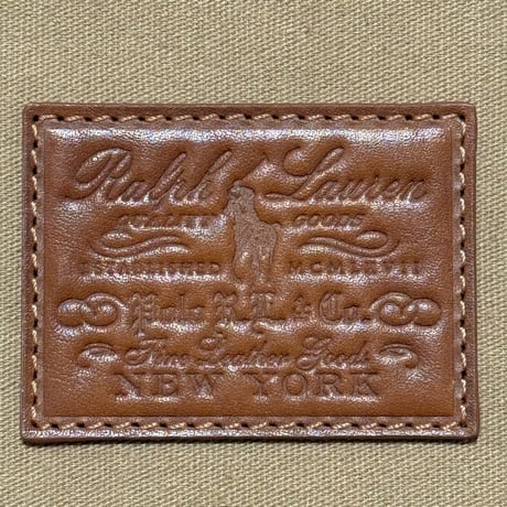 POLO RALPHLAUREN　"CANVAS&LEATHER" WALLET