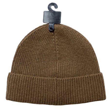 POLO RALPHLAUREN　CUFF KNIT CAP (BROWN)