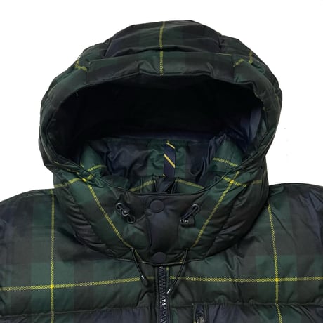 POLO RALPHLAUREN　"BLACK WATCH" DOWN JACKET