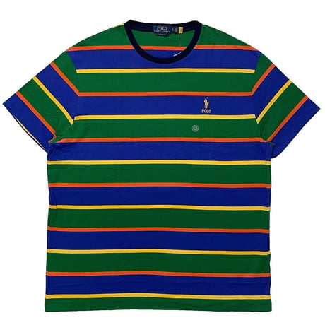 POLO RALPHLAUREN　"STRIPED" S/S TEE
