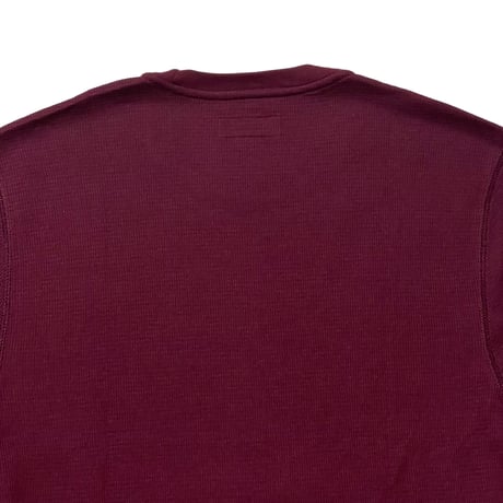 POLO RALPHLAUREN　THERMAL L/S Tee (BARGUNDY)