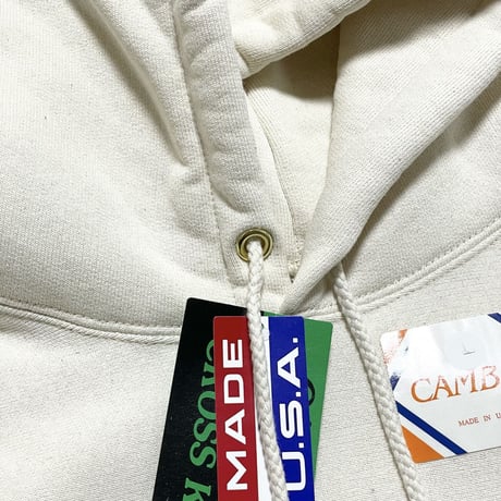 CAMBER　"CROSS KNIT" PULL-OVER HOODIE (NATURAL)