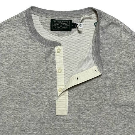 POLO COUNTRY RALPHLAUREN　"THERMAL HENLEY NECK" L/S TEE