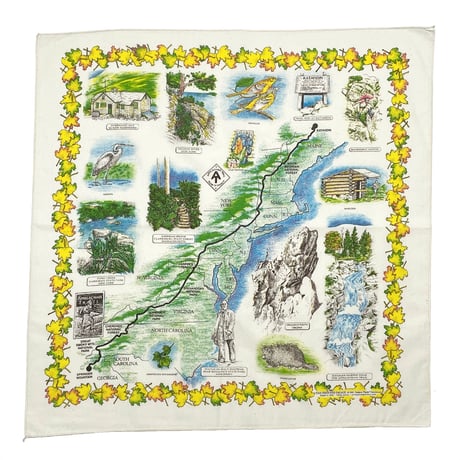 The Printed Image　  "APPALACHIAN TRAIL" BANDANA