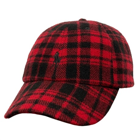 POLO RALPHLAUREN　"MELTON" 6-PANEL CAP