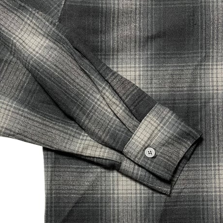 CALTOP　"OMBRE CHECK" FLANNEL SHIRT