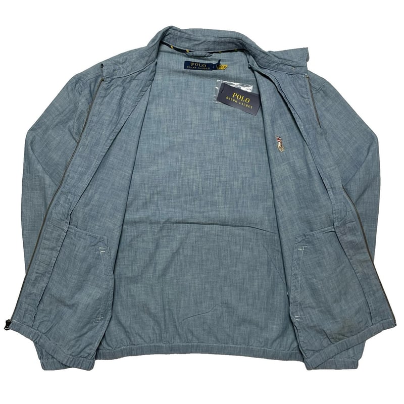 POLO RALPH LAUREN　シャンブレー地　スイングトップ　日本サイズM ONLINE SHOP：POLO RALPH LAUREN / CHAMBRAY SWING TOP｜BEDLAM