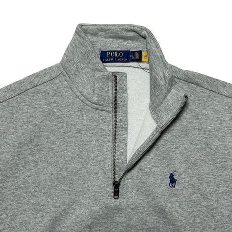 POLO RALPHLAUREN　"HARF-ZIP" FLEECE SWEAT