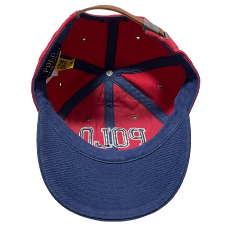 POLO RALPHLAUREN　"LOGO COTTON CHINO" BASEBALL CAP