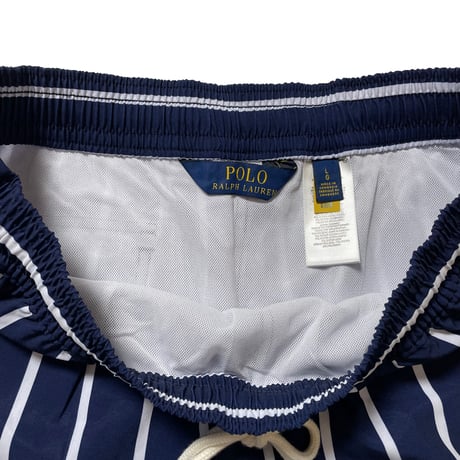 POLO RALPHLAUREN　"STRIPE" SWIM SHORTS