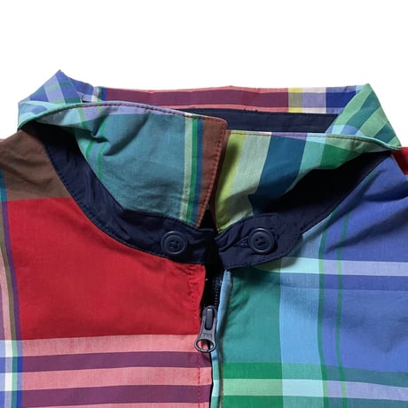 POLO SPORT RALPHLAUREN　"MADRAS" WINDBREAKER