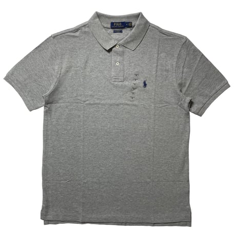 POLO RALPHLAUREN　"PONY" POLO SHIRT(GREY/US限定)