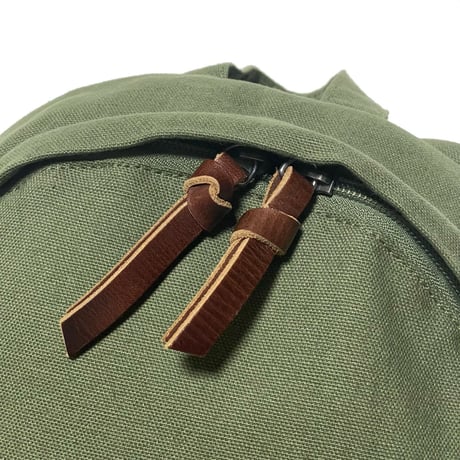POLO RALPHLAUREN　"CANVAS" BACKPACK (GREEN)