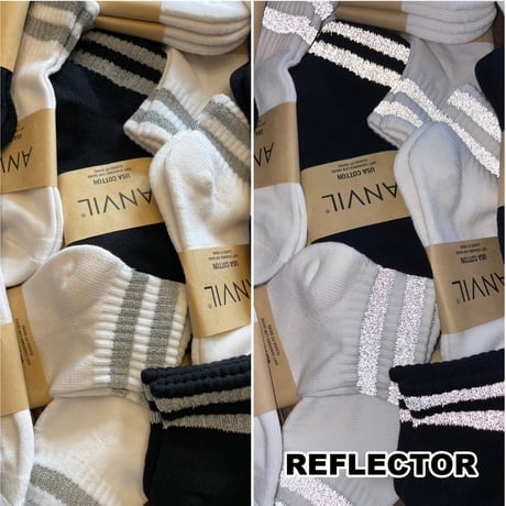 ANVIL　"USA REFLECTOR LINE SOCKS" SOCKS