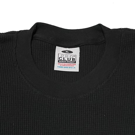 PRO CLUB　THERMAL HEAVY WEIGHT L/S Tee [2XL]