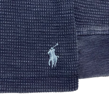 POLO RALPHLAUREN　"HENLEY NECK" THERMAL L/S TEE