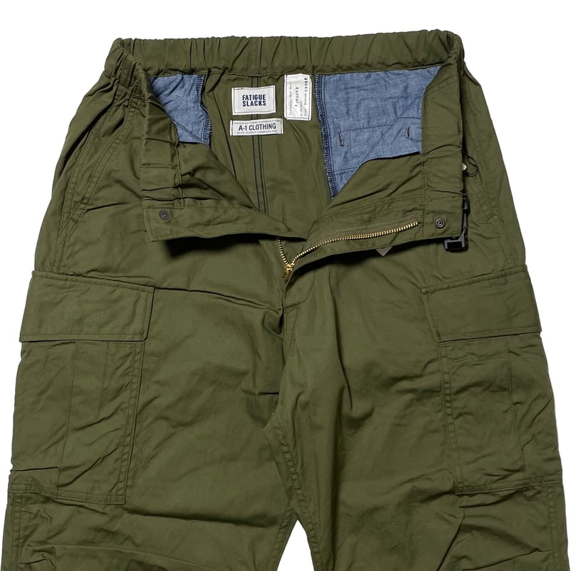 A-1 CLOTHING × CORONA JUNGLE EASY SLACKS (OD) |