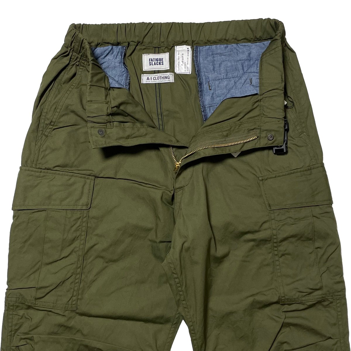 A-1 CLOTHING × CORONA JUNGLE EASY SLACKS (OD) |