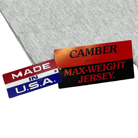 CAMBER　"MAX -WEIGHT/GREY"　POCKET Tee
