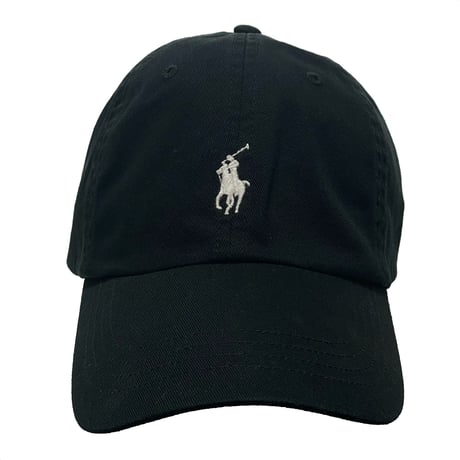 POLO RALPHLAUREN　CLASSIC BASEBALL CAP (BLACK)