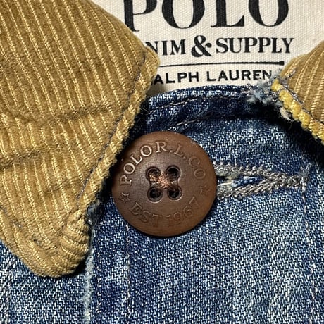 DENIM&SUPPLY POLO RALPHLAUREN　DENIM HUNTING JACKET