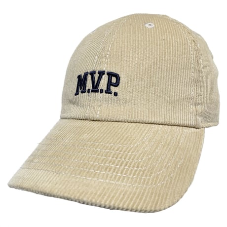 M.V.P. 　CORDUROY 6P "MVP" DAD CAP