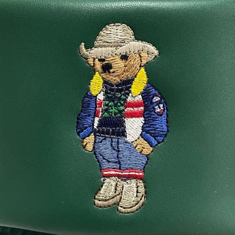 POLO RALPHLAUREN　"POLO BEAR" GREEN SANDALS