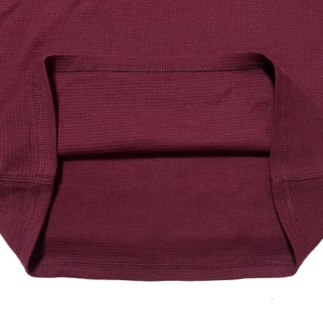 POLO RALPHLAUREN　THERMAL L/S Tee (BARGUNDY)
