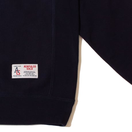 ACAPULCO GOLD "DIRECTION SIGN" CREWNECK SWEAT (NAVY)