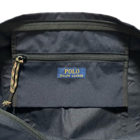 POLO RALPHLAUREN　CANVAS DUFFEL (NAVY)