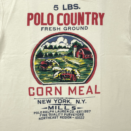 POLO RALPHLAUREN　"POLO COUNTRY" GRAPHIC S/S Tee
