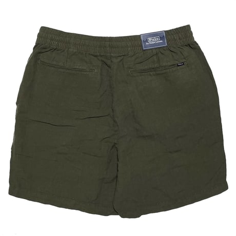 POLO RALPHLAUREN　"LINEN" EASY SHORTS